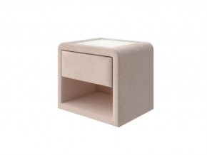 PROxSON Тумба Cube (Ткань: Велюр Teddy Тауп) 52x41 в Екатеринбурге - mebel24.online | фото