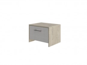 PROxSON Тумба Varna (ЛДСП+ткань Бунратти/Savana Milk (молочный)) 51x40 в Екатеринбурге - mebel24.online | фото