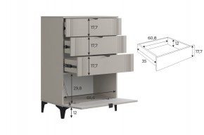 РИЧ Гостиная (модульная) кашемир в Екатеринбурге - mebel24.online | фото 6