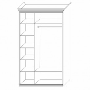 Шкаф 3-х дверный (корпус) Неаполь в Екатеринбурге - mebel24.online | фото 3