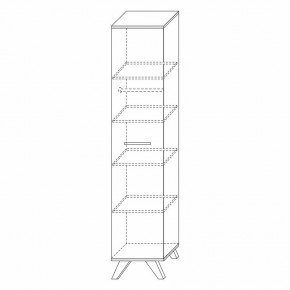 Шкаф 400 Вега Скандинавия в Екатеринбурге - mebel24.online | фото 4