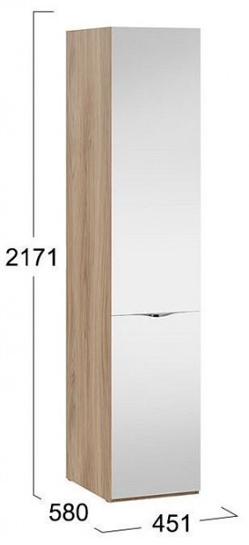 Шкаф для белья Глосс СМ-319.07.112 в Екатеринбурге - mebel24.online | фото 4