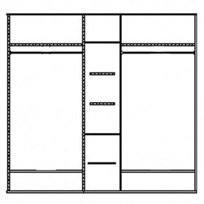 Шкаф для одежды Лика (ММ-137-01/05Б) в Екатеринбурге - mebel24.online | фото 4