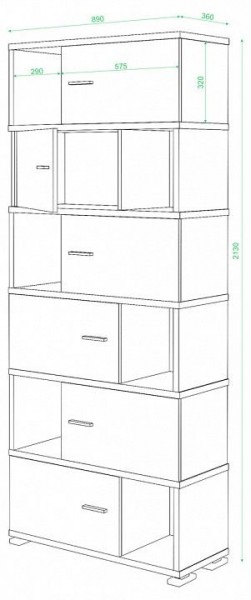 Шкаф комбинированный Домино СБ-30/6 в Екатеринбурге - mebel24.online | фото 3
