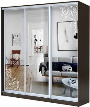 Шкаф-купе ХИТ 22-20-656 АРНАМЕНТ в Екатеринбурге - mebel24.online | фото