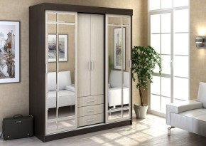 Шкаф-купе Лидер 1 венге-дуб в Екатеринбурге - mebel24.online | фото 2