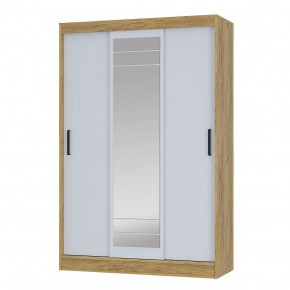 Шкаф-купе Тео ШКК-02 (крафт/белый) в Екатеринбурге - mebel24.online | фото 2