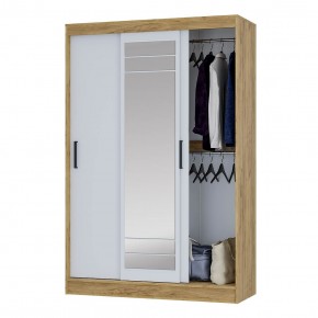 Шкаф-купе Тео ШКК-02 (крафт/белый) в Екатеринбурге - mebel24.online | фото 3