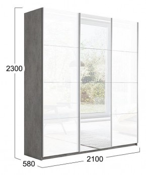 Шкаф-купе Траст СШК 2.210.70-15.13.15 в Екатеринбурге - mebel24.online | фото 3