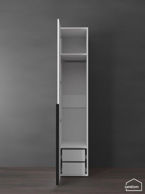 Шкаф Linnea MHR-1-3 2050х400х510 (Белый-М 11.1.2) в Екатеринбурге - mebel24.online | фото 6