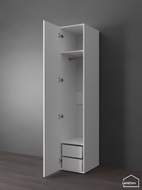 Шкаф Linnea MHR-1PO-3 2050х400х510 (Белый-М 11.1.1) в Екатеринбурге - mebel24.online | фото 4