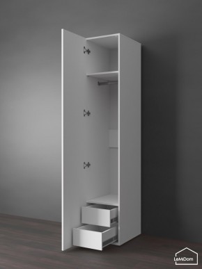 Шкаф Linnea MHR-1PO-3 2050х400х510 (Белый-М 11.1.1) в Екатеринбурге - mebel24.online | фото 5