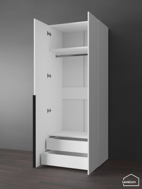 Шкаф Linnea MHR-2-3 2050х800х510 (Белый-М 11.1.2) в Екатеринбурге - mebel24.online | фото 5