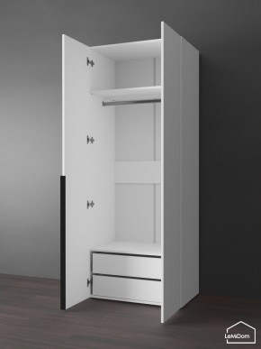 Шкаф Linnea MHR-2-3 2050х800х510 (Белый-М 11.1.2) в Екатеринбурге - mebel24.online | фото 6