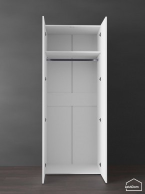 Шкаф Linnea MHR-2PO 2050х800х510 (Белый-М 11.1.1) в Екатеринбурге - mebel24.online | фото 4