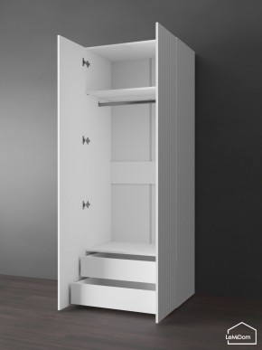 Шкаф Linnea MHR-2PO-3 2050х800х510 (Белый-М 11.1.2) в Екатеринбурге - mebel24.online | фото 5