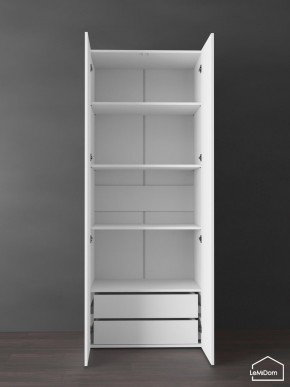 Шкаф Linnea MHR-2PO-4 2050х800х510 (Белый-М 11.1.2) в Екатеринбурге - mebel24.online | фото 5