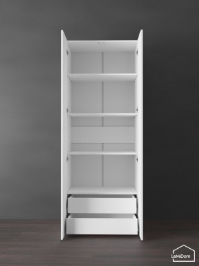 Шкаф Linnea MHR-2PO-4 2050х800х510 (Белый-М 11.1.2) в Екатеринбурге - mebel24.online | фото 6