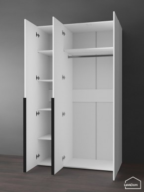 Шкаф Linnea MHR-3-1 2050х1200х510 (Белый-М 11.1.2) в Екатеринбурге - mebel24.online | фото 5