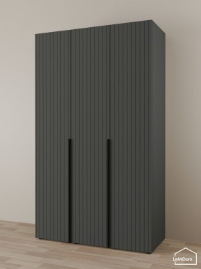 Шкаф Linnea MHR-3-1 2050х1200х510 (Графит-М 11.1.25) в Екатеринбурге - mebel24.online | фото 1