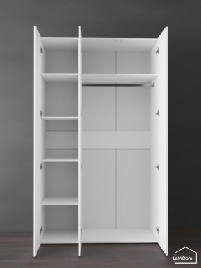 Шкаф Linnea MHR-3PO-1 2050х1200х510 (Белый-М 11.1.2) в Екатеринбурге - mebel24.online | фото 5