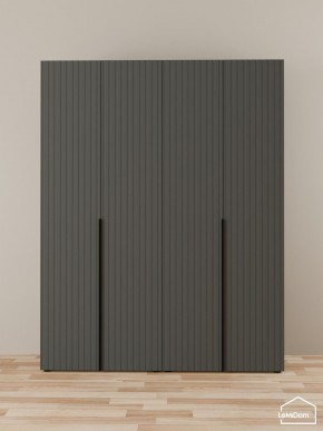 Шкаф Linnea MHR-4-1 2050х1600х510 (Графит-М 11.1.25) в Екатеринбурге - mebel24.online | фото 1