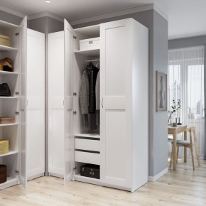 Шкаф МАКС однодверный, цвет белый в Екатеринбурге - mebel24.online | фото 4