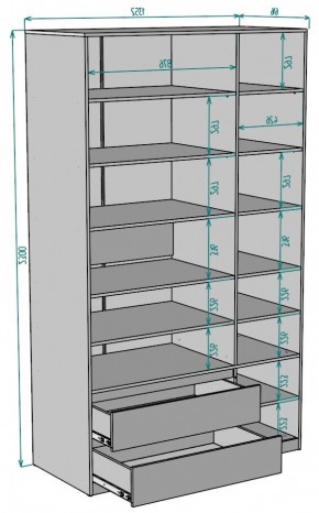 Шкаф Мальта H219 в Екатеринбурге - mebel24.online | фото 2