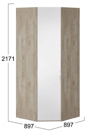 Шкаф платяной Эмбер СМ-348.07.007 L в Екатеринбурге - mebel24.online | фото 3