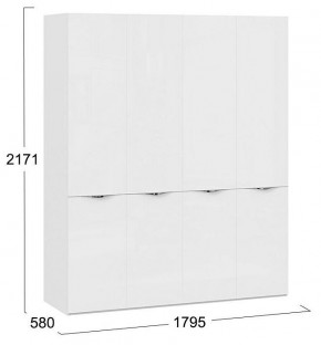 Шкаф платяной Глосс СМ-319.07.441 в Екатеринбурге - mebel24.online | фото 3