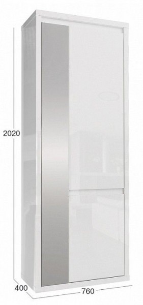 Шкаф платяной Норден СТЛ.413.01 в Екатеринбурге - mebel24.online | фото 3
