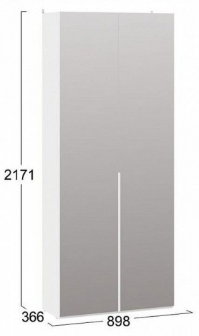 Шкаф платяной Порто СМ-393.07.224 в Екатеринбурге - mebel24.online | фото 3