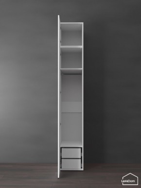 Шкаф с антресолью Linnea MHR-1POA-3 2450х400х510 (Белый-М 11.1.1) в Екатеринбурге - mebel24.online | фото 5