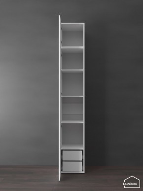 Шкаф с антресолью Linnea MHR-1POA-4 2450х400х510 (Белый-М 11.1.1) в Екатеринбурге - mebel24.online | фото 6