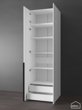Шкаф с антресолью Linnea MHR-2A-4 2450х800х510 (Белый-М 11.1.1) в Екатеринбурге - mebel24.online | фото 5