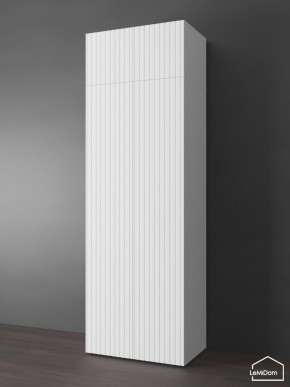 Шкаф с антресолью Linnea MHR-2POA-2 2450х800х510 (Белый-М 11.1.2) в Екатеринбурге - mebel24.online | фото