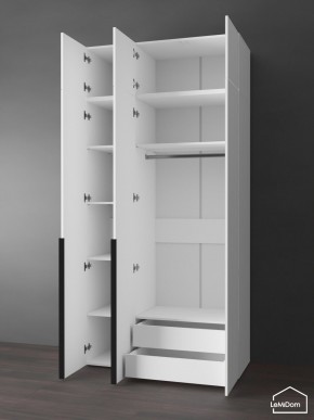 Шкаф с антресолью Linnea MHR-3A-2 2450х1200х510 (Белый-М 11.1.2) в Екатеринбурге - mebel24.online | фото 5