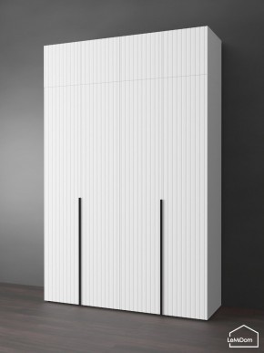Шкаф с антресолью Linnea MHR-4A-1 2450х1600х510 (Белый-М 11.1.2) в Екатеринбурге - mebel24.online | фото 1