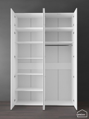 Шкаф с антресолью Linnea MHR-4POA-1 2450х1600х510 (Белый-М 11.1.2) в Екатеринбурге - mebel24.online | фото 4