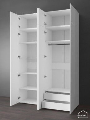 Шкаф с антресолью Linnea MHR-4POA-2 2450х1600х510 (Белый-М 11.1.2) в Екатеринбурге - mebel24.online | фото 6