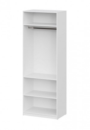 Шкаф ШК-5 + 2 полки (800) Белый текстурный в Екатеринбурге - mebel24.online | фото 3