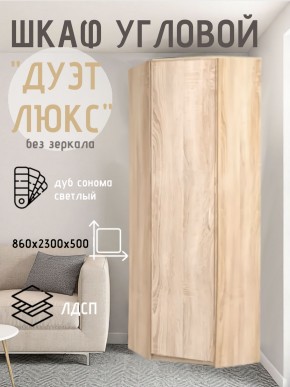 Шкаф угловой Дуэт Люкс без зеркала в Екатеринбурге - mebel24.online | фото 5