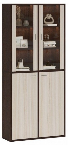 Шкаф-витрина Домино СУ(ш2в2)+2ФС+2ФГ в Екатеринбурге - mebel24.online | фото 2