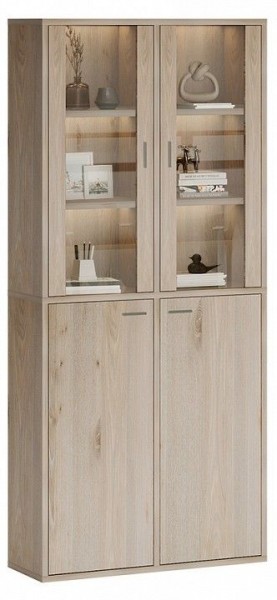 Шкаф-витрина Домино СУ(ш2в2)+2ФС+2ФГ в Екатеринбурге - mebel24.online | фото 2