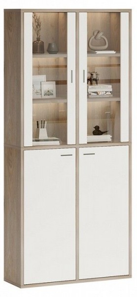 Шкаф-витрина Домино СУ(ш2в2)+2ФС+2ФГ в Екатеринбурге - mebel24.online | фото 2