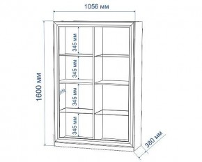 Шкаф-витрина Нобиле ШВтН ФСД-ФСД в Екатеринбурге - mebel24.online | фото 2