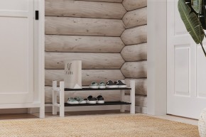 Скамья 85х37 Кантри для обуви белая в Екатеринбурге - mebel24.online | фото 4
