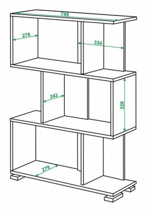 Стеллаж Домино СЛ-5-3 в Екатеринбурге - mebel24.online | фото 2