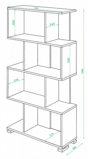 Стеллаж Домино СЛ-5-4 в Екатеринбурге - mebel24.online | фото 2