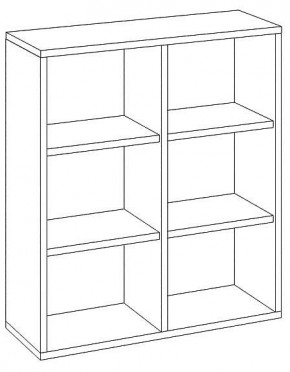 Стеллаж Домино СУ(ш2в1) в Екатеринбурге - mebel24.online | фото 3